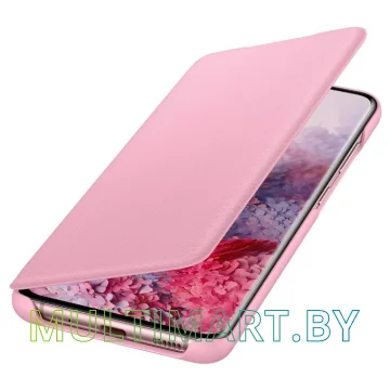 Чехол Samsung Smart LED View Cover Galaxy S20 (розовый) картинка 4
